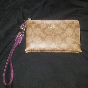 Coach wristlet